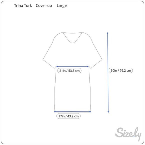 Trina Turk Breeze Tunic Cover Up NWT - Picture 12 of 12